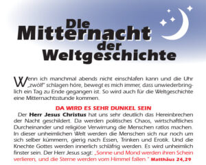 Die Mitternacht der Weltgeschichte