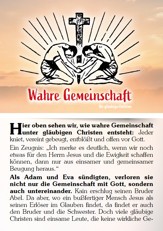 Wahre Gemeinschaft