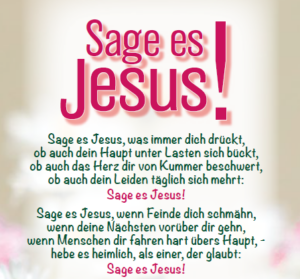 Sage es Jesus (SK 23)