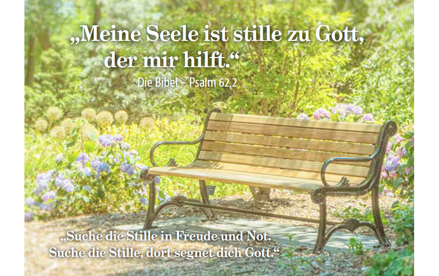 Meine Seele ist stille zu Gott