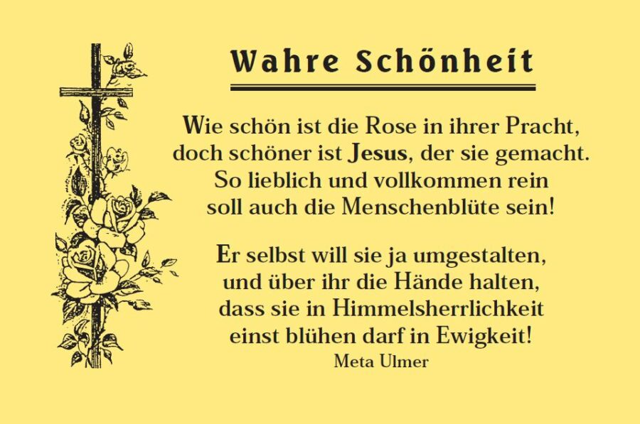 Wahre Schönheit
