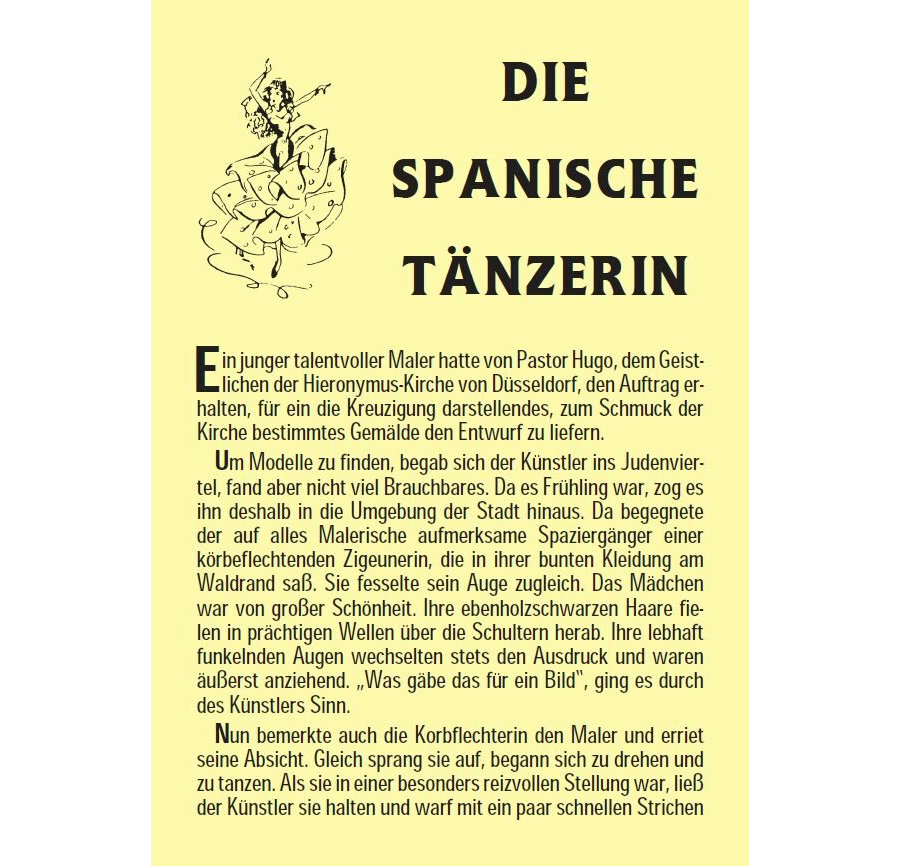 Die spanische Tänzerin