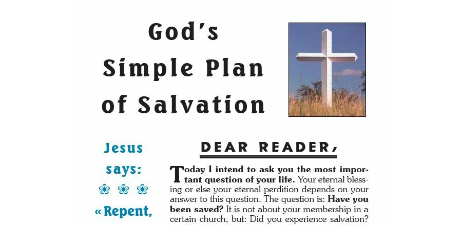Gottes einfacher Heilsplan