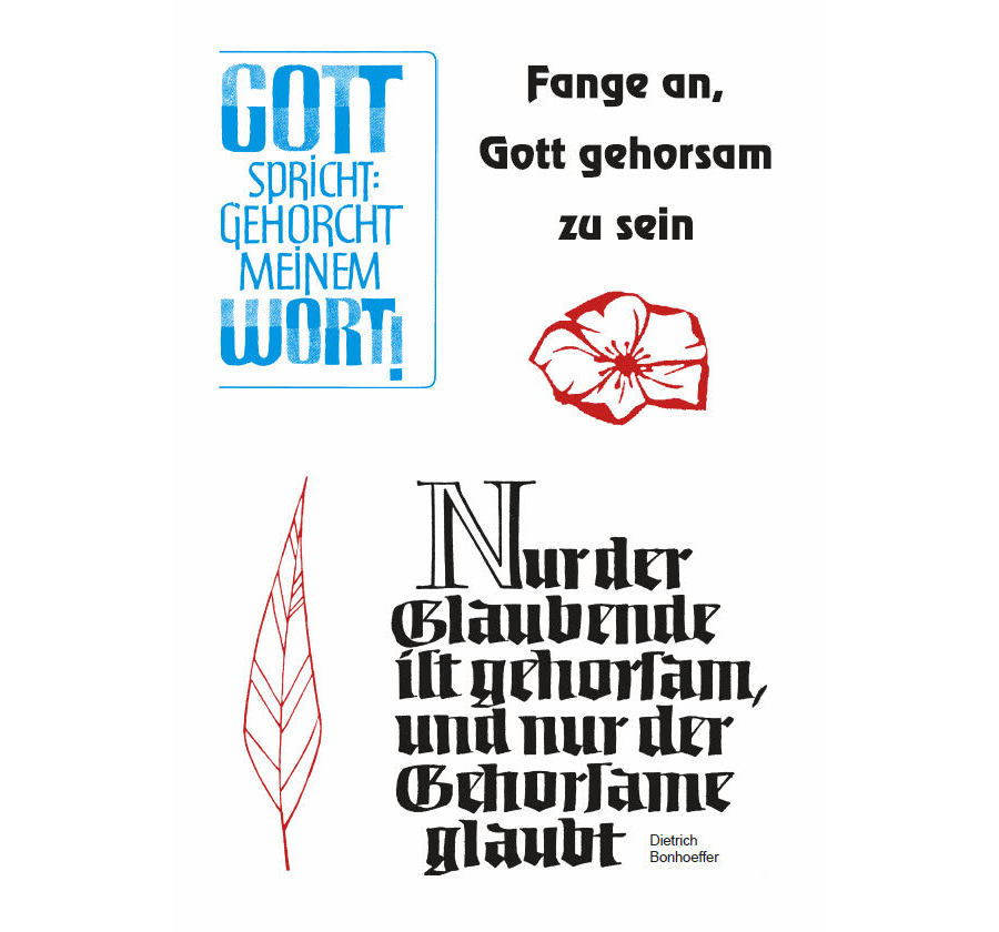 Fange an, Gott gehorsam zu sein